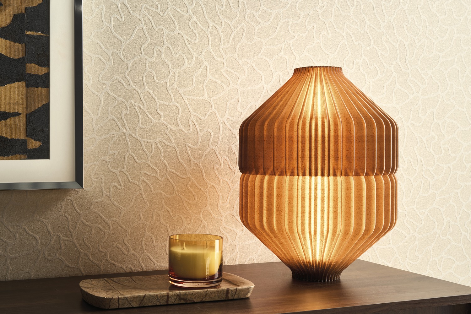 Wallpaper Vitrae - Beige