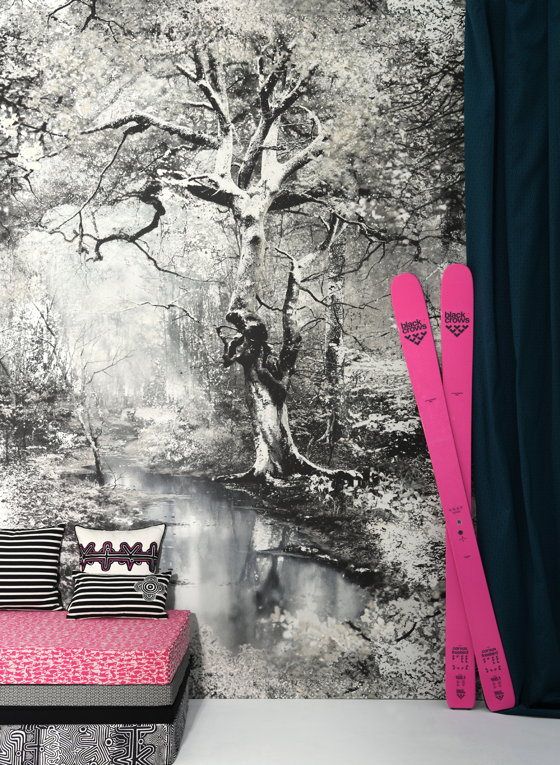Wandbild Sous Bois