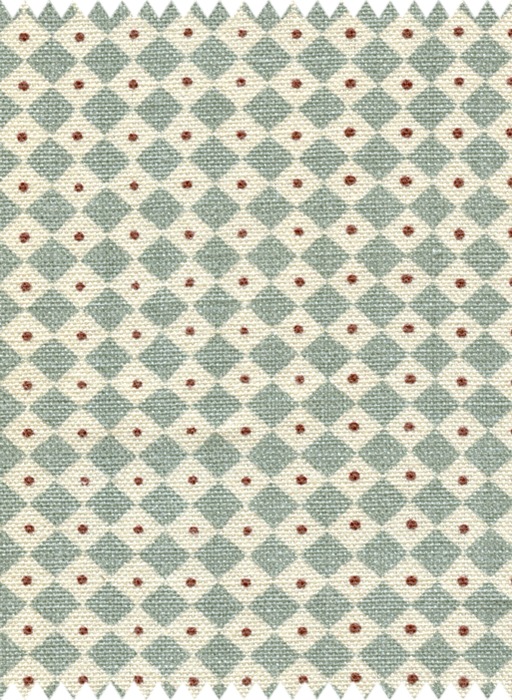 Fabric Diamond Dot - Sea Holly
