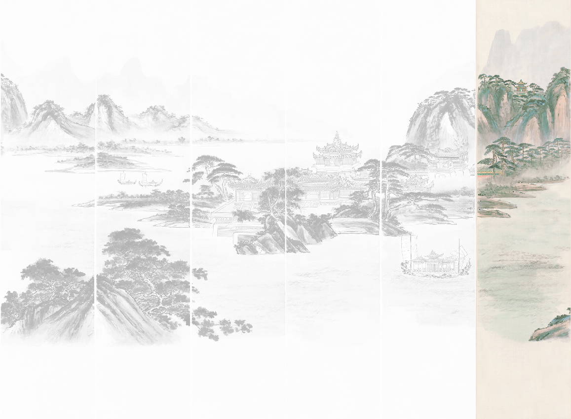 Wandbild Kaisui - Pastel Panel 6
