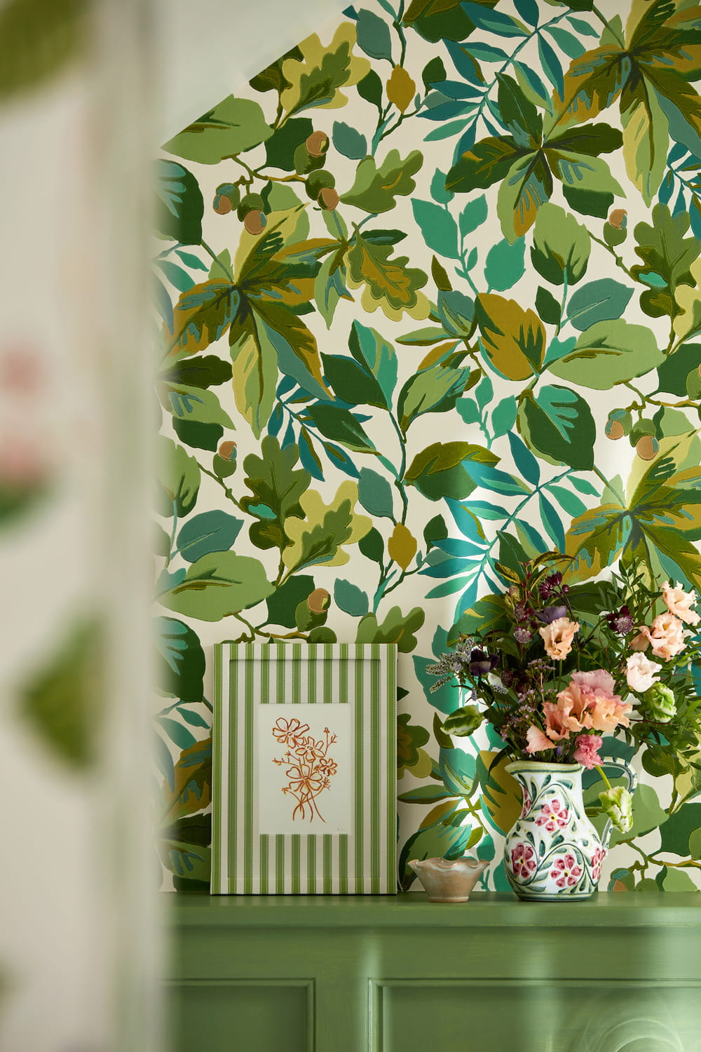 Tapete - Botanical Green