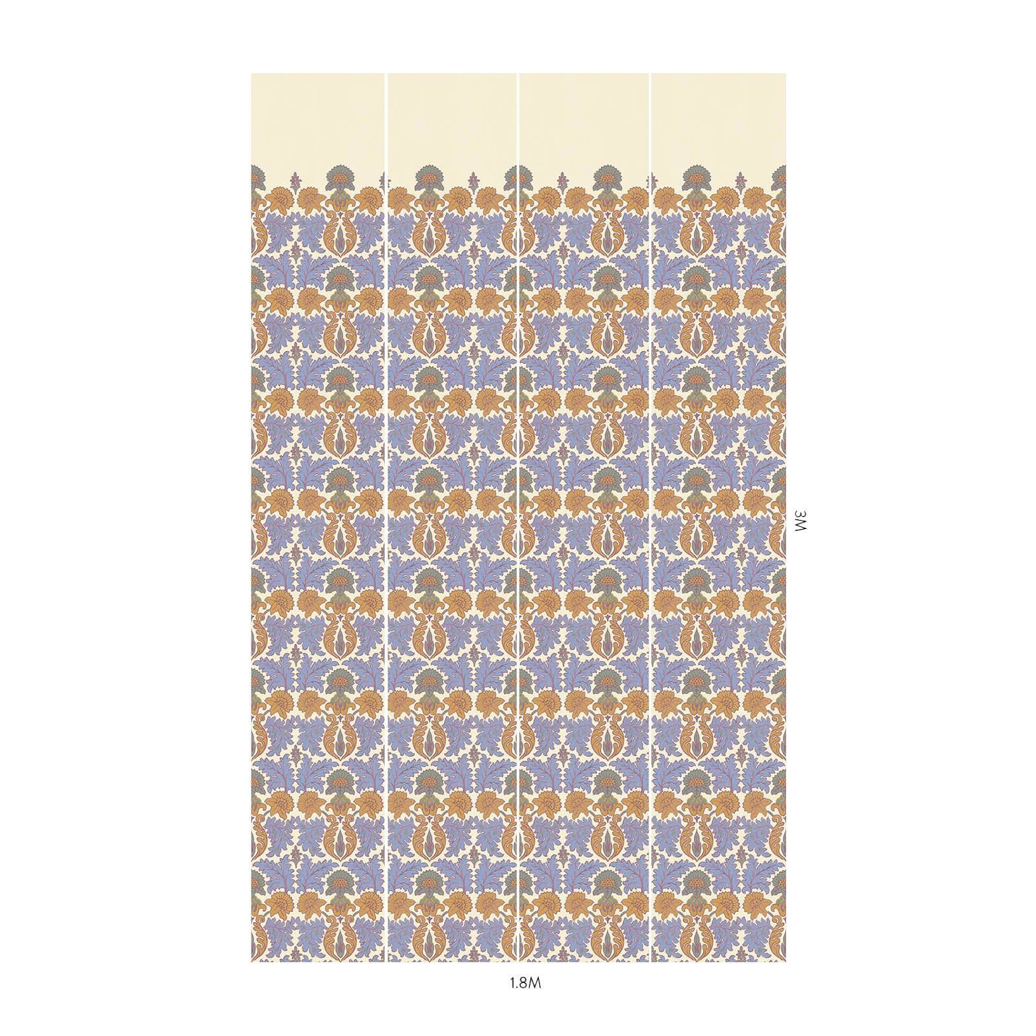 Tapete Emania Climbing Walls - Azurite