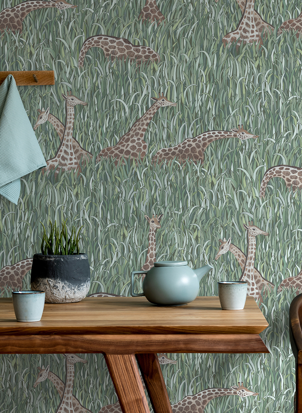 Papier peint Giraffes