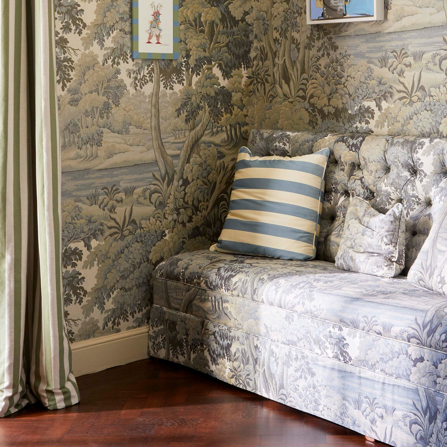 Stoff Plantasia - Cotton Linen - Sage