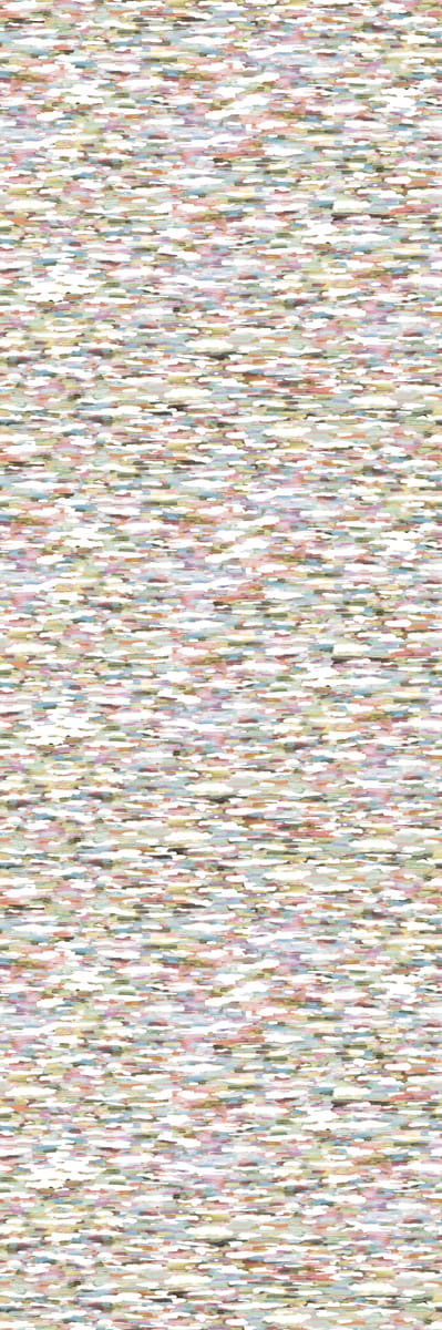 Tapete Shimmering - Mehrfarbig Pastell