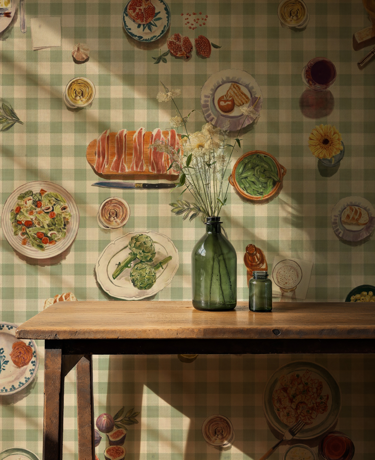 Wandbild Tapeo - Vichy