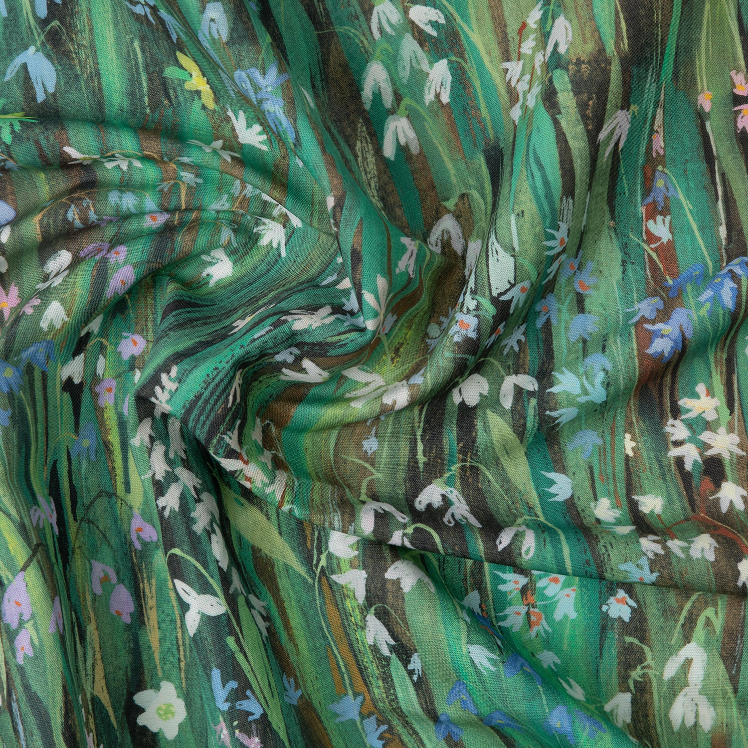 Stoff Galanthi - Cotton Linen - Viridis
