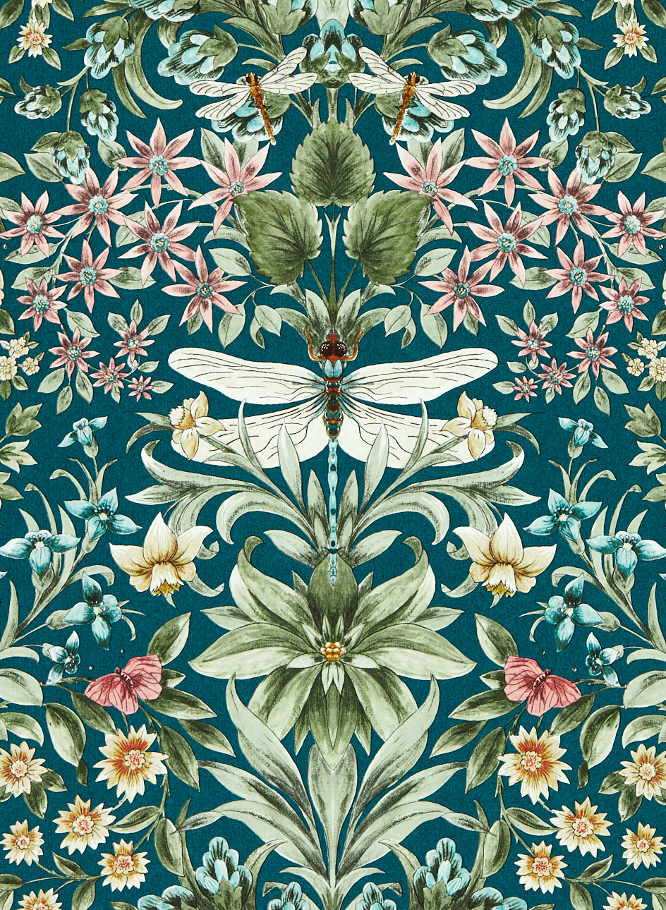 Tapete Mirabell - Teal