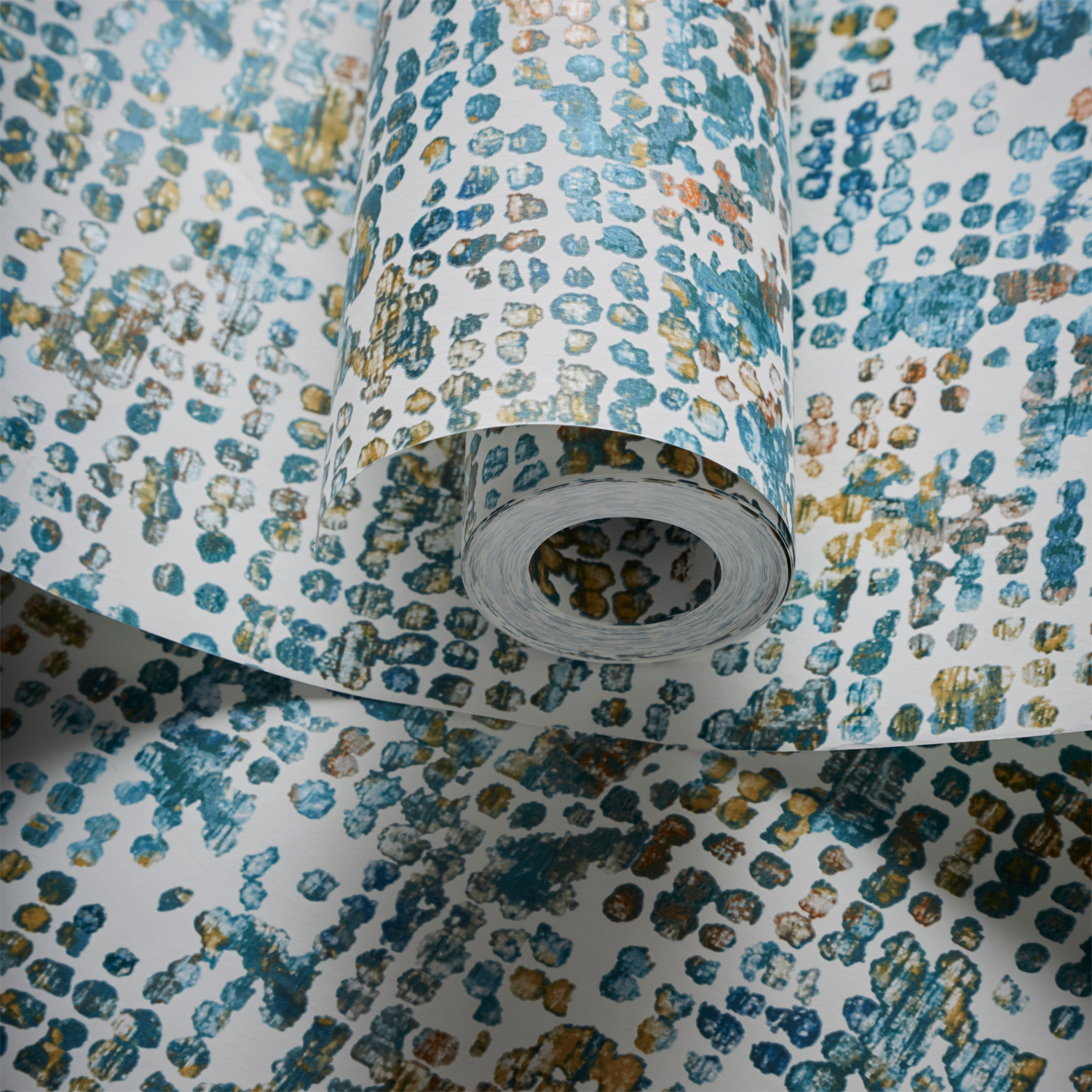 Tapete Scintilla - Teal/ Spice