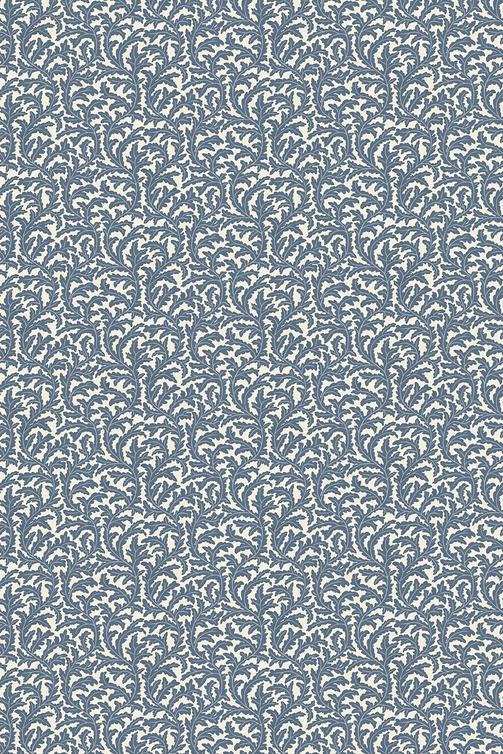 Tapete Frond Ogee - Bude Blue