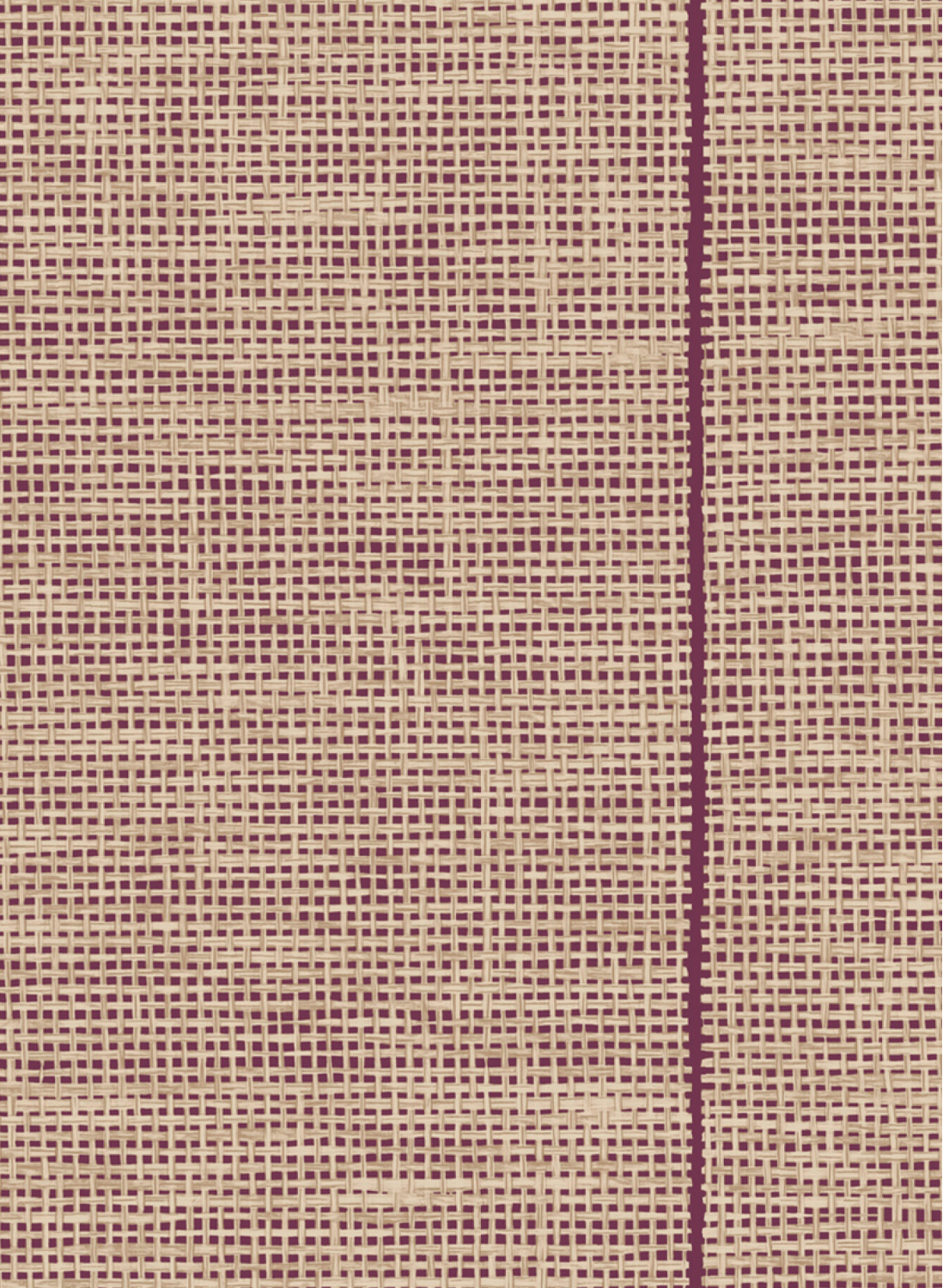 Tapete Le Raphia Tisse - Wine