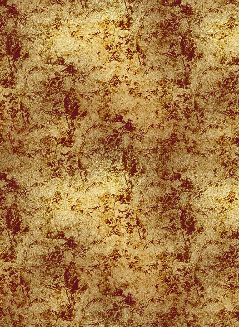 Wandbild Star Colission Metallics - Extra Gold