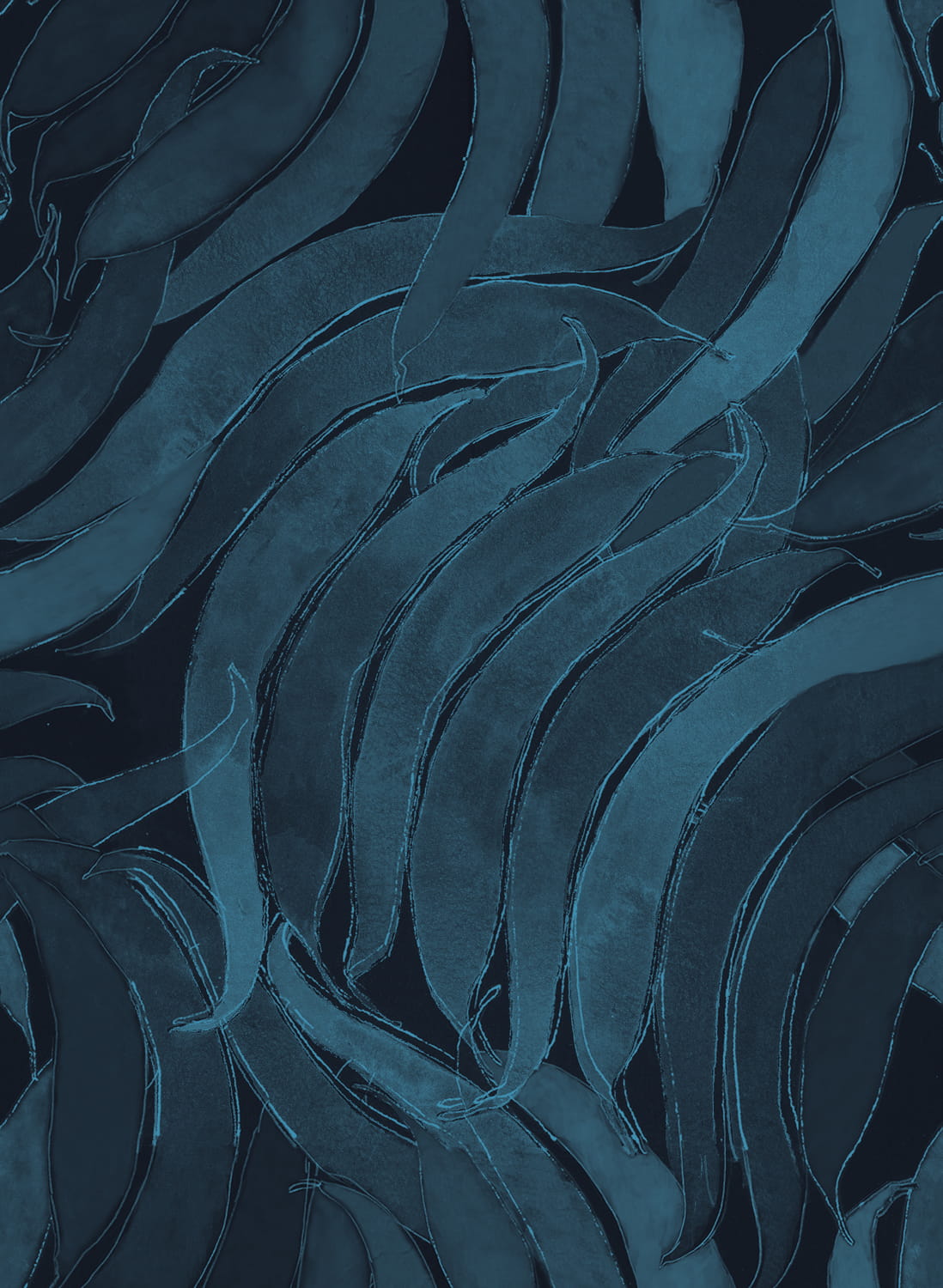 Tapete Crop Fossils - Sapphire