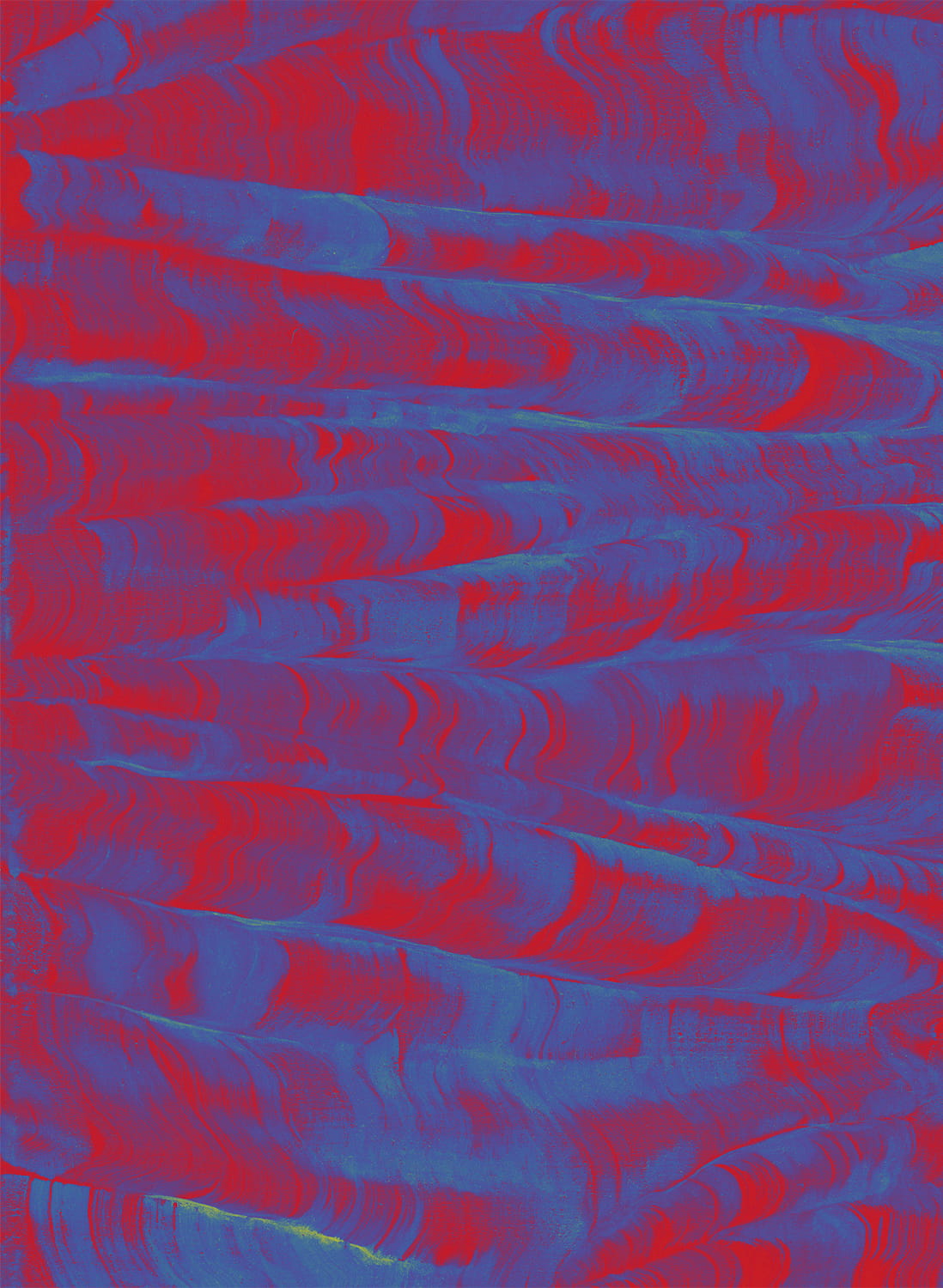 Wandbild Sand Waves - Magma
