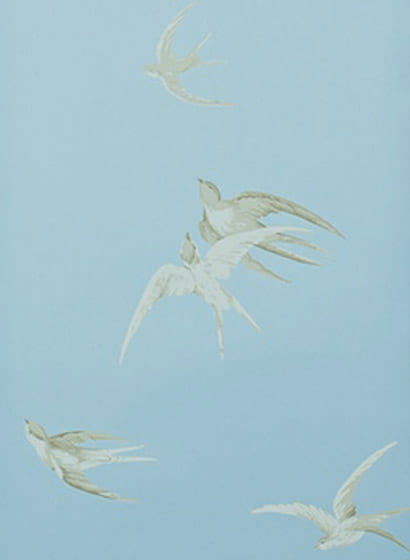 Tapete Swallows - Wedgwood