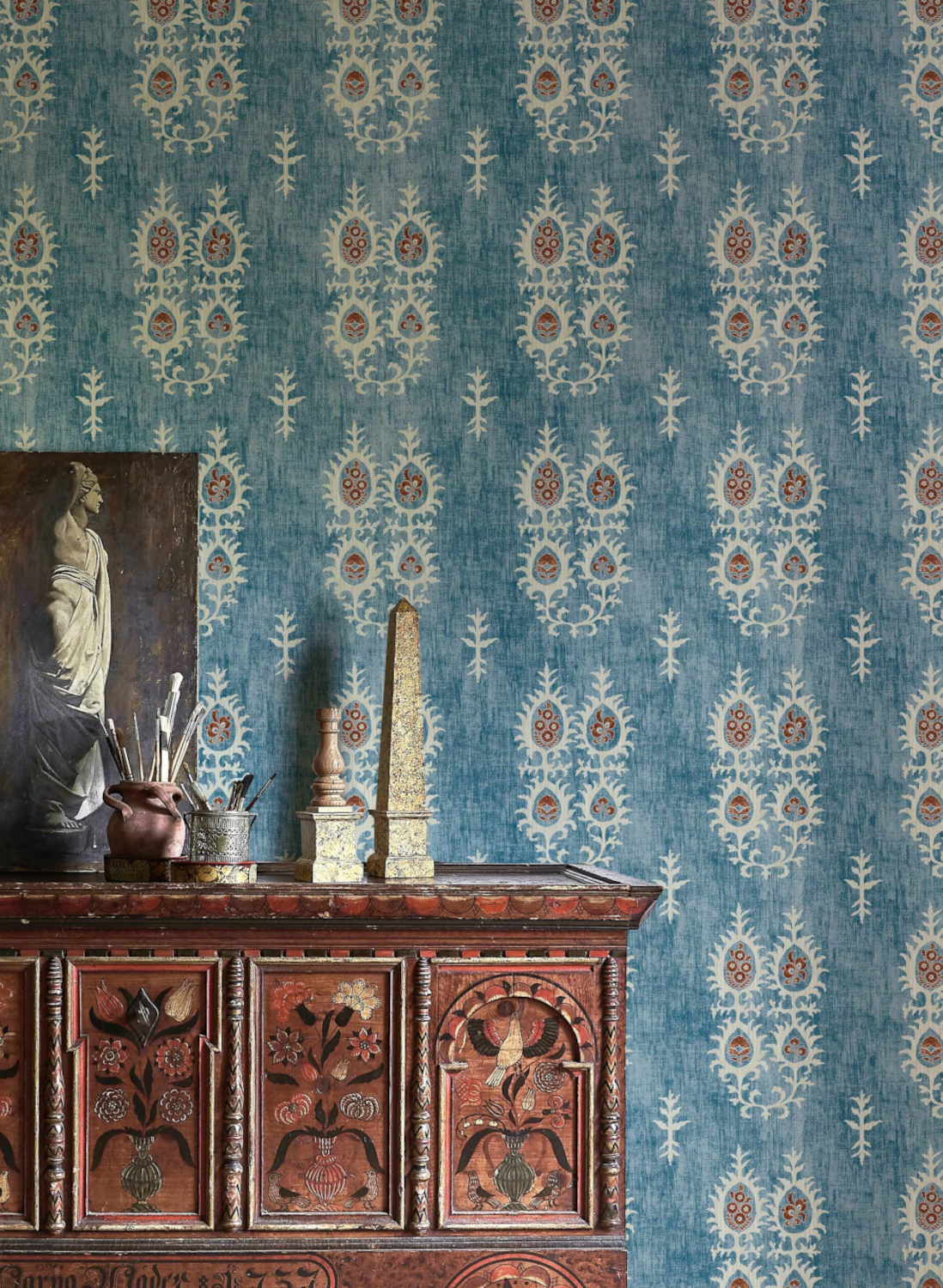 Tapete Tribal - Masai Blue