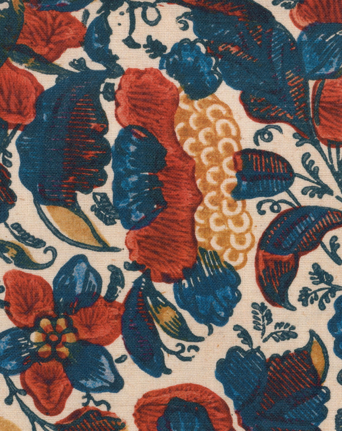 Fabric Remondini Floral - Linen - FB00075