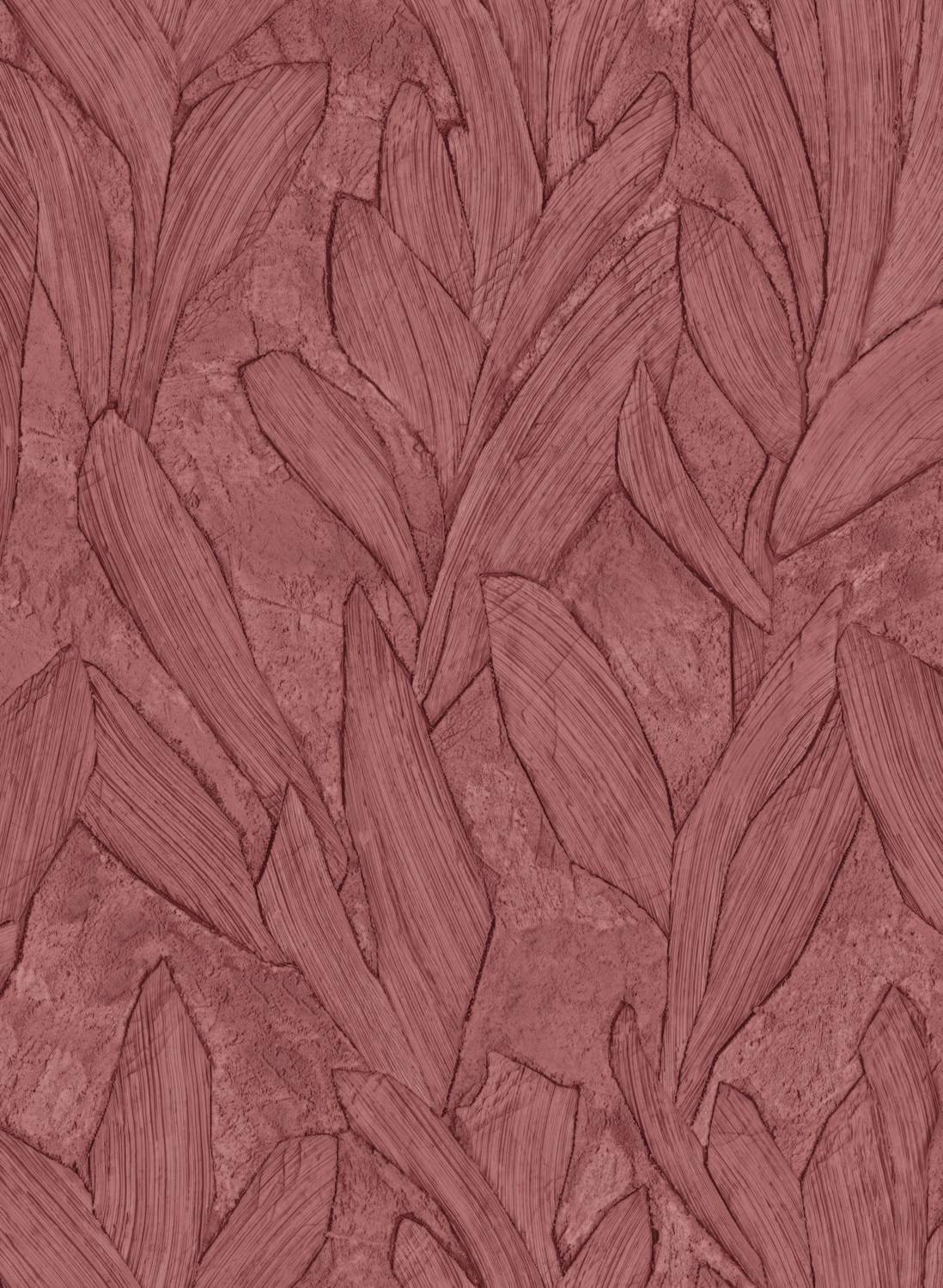 Tapete Piante - Indian Red