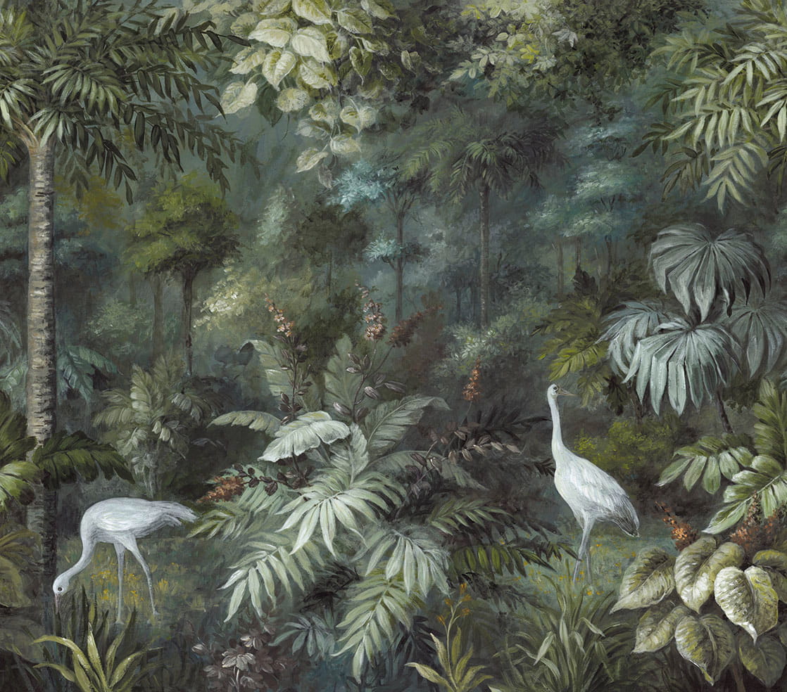 Wandbild Painted Paradise - Fauna