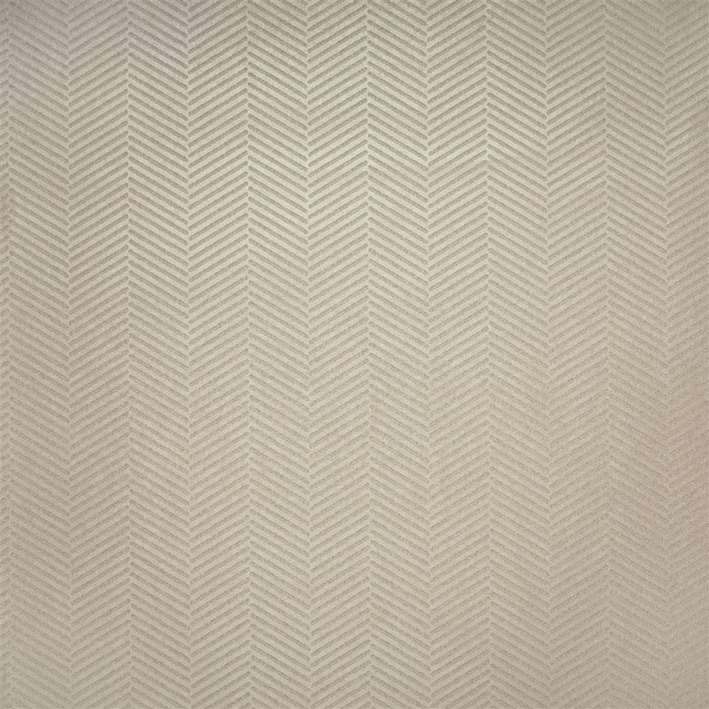 Tapete Swingtime Herringbone - Pearl metallic