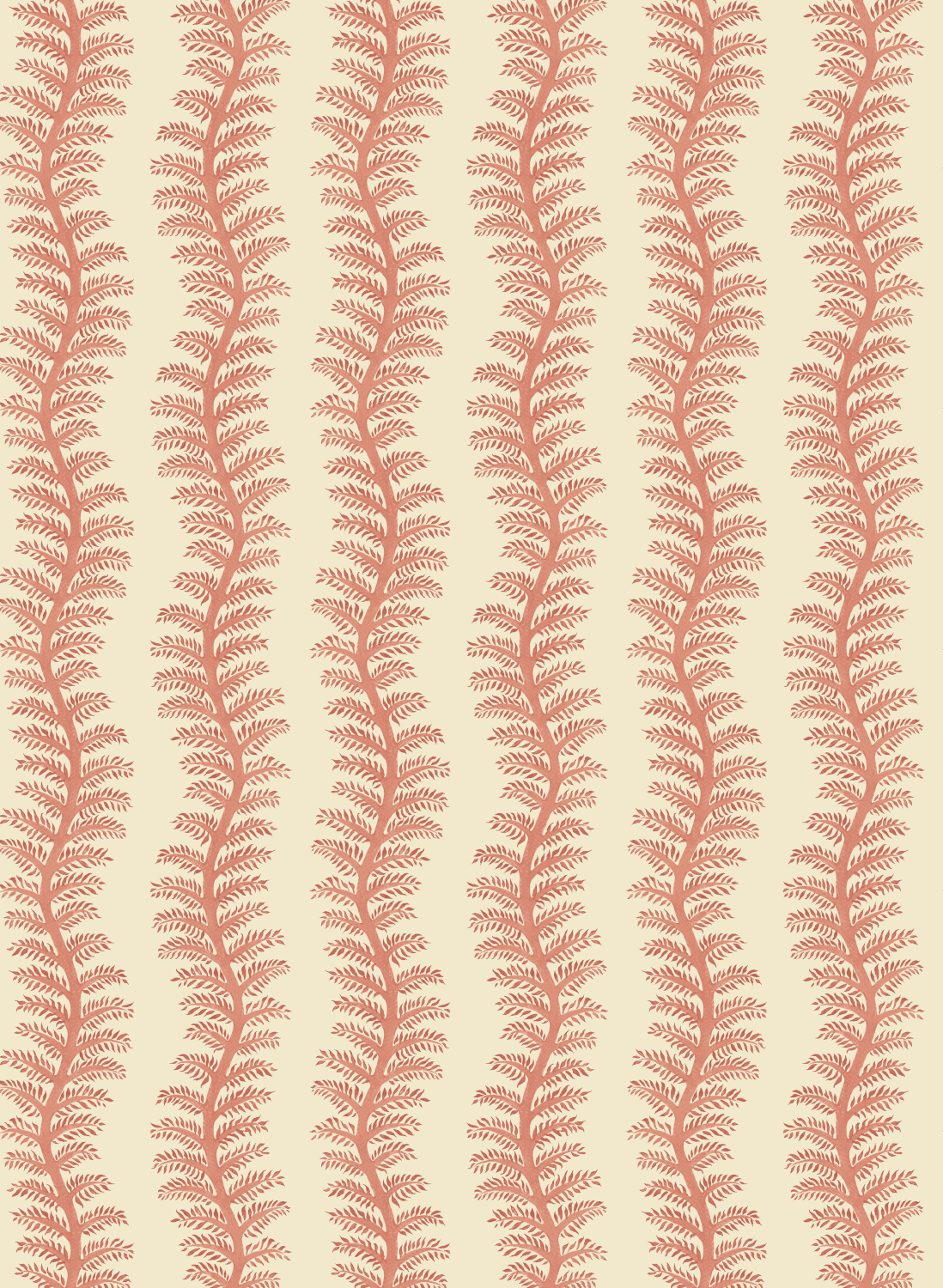 Tapete Tetbury Stripe - Soft Red