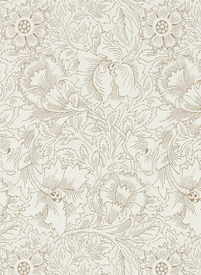 Tapete Pure Poppy - Cream/ Gold