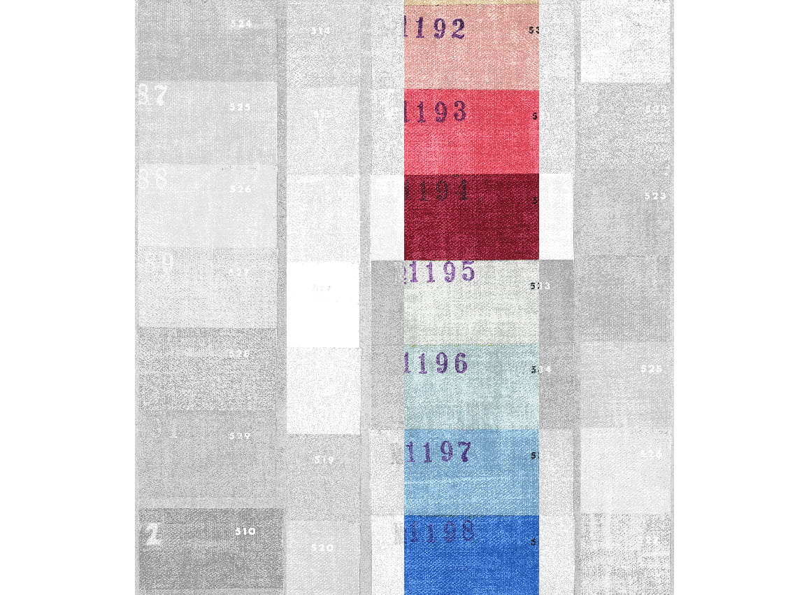 Wandbild Festival - Primary Colors Panel 3