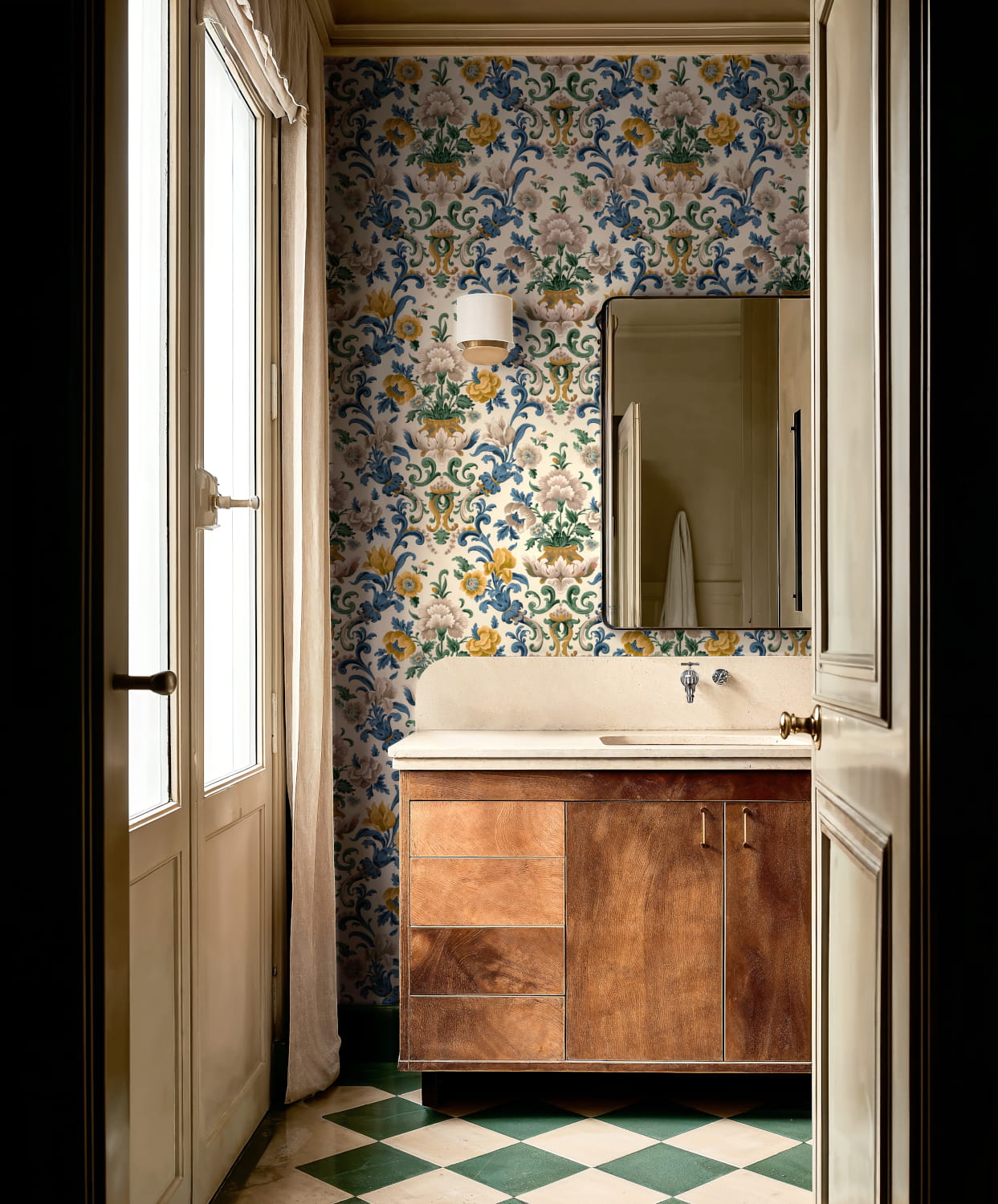 Tapete Aranjuez Damask - Sapphire