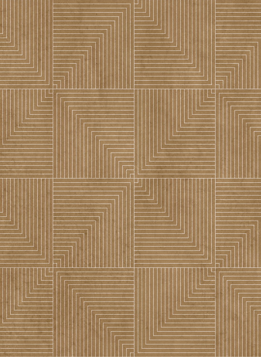 Tapete Tetragonal - Sand