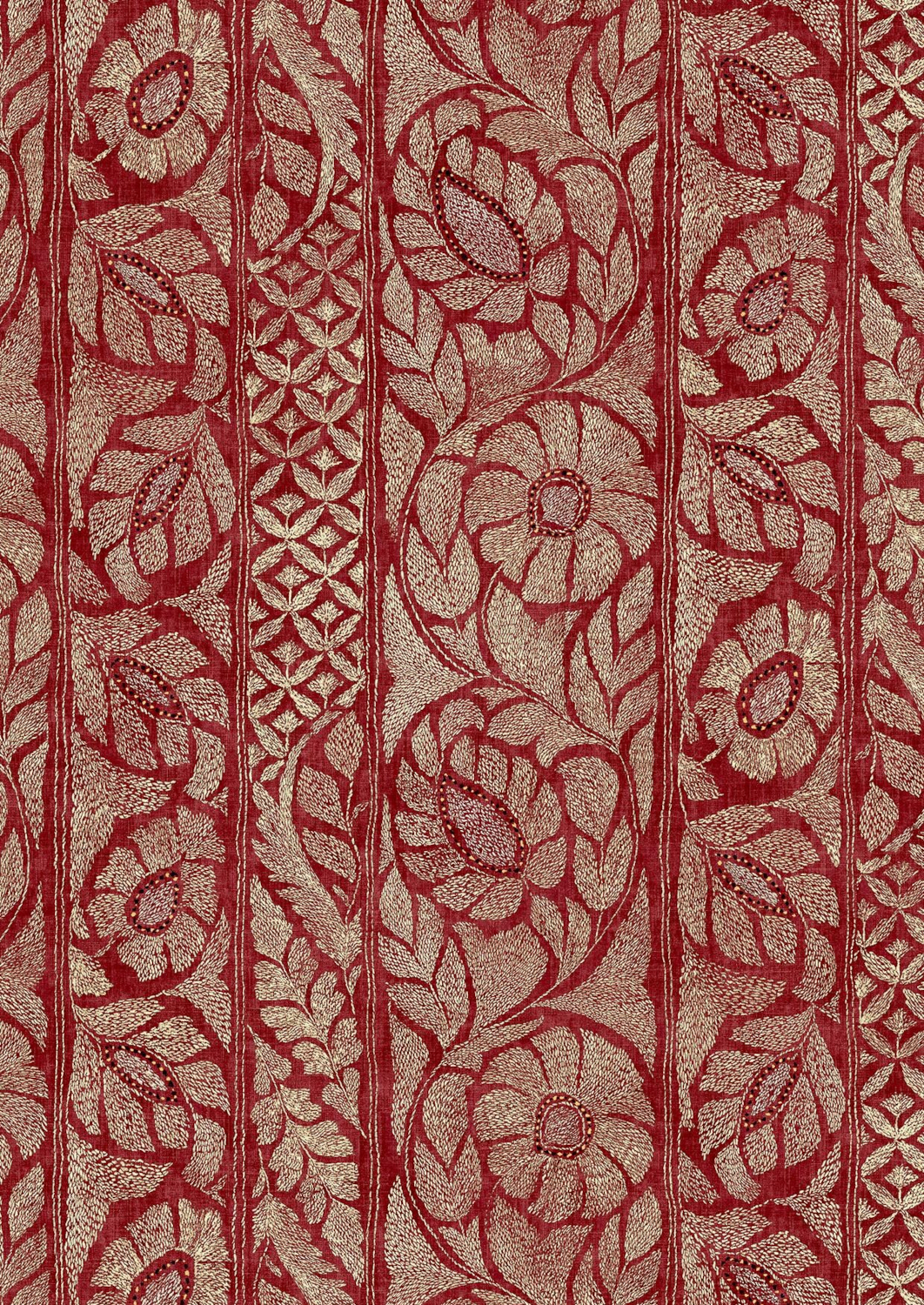 Tapete Kashmiri - Garnet Gold