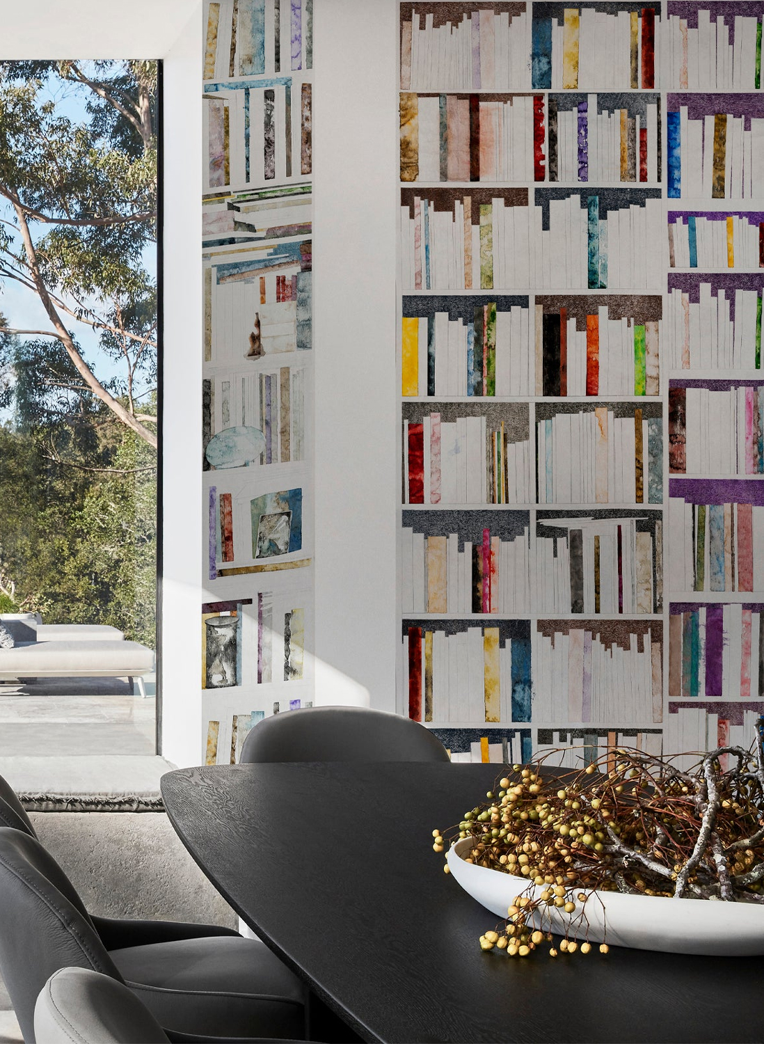 Papier peint Bibliothèques