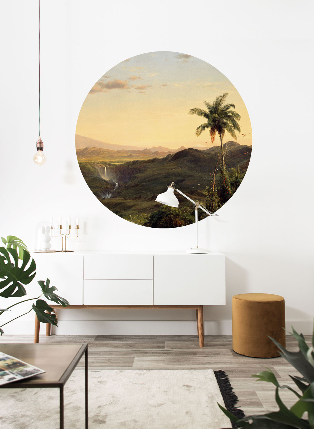 Wandbild Golden Age Landscapes 3 Circle