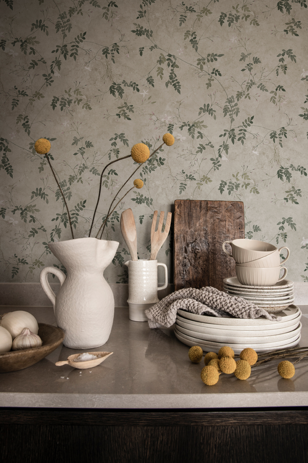 Tapete Irene - Olive Green