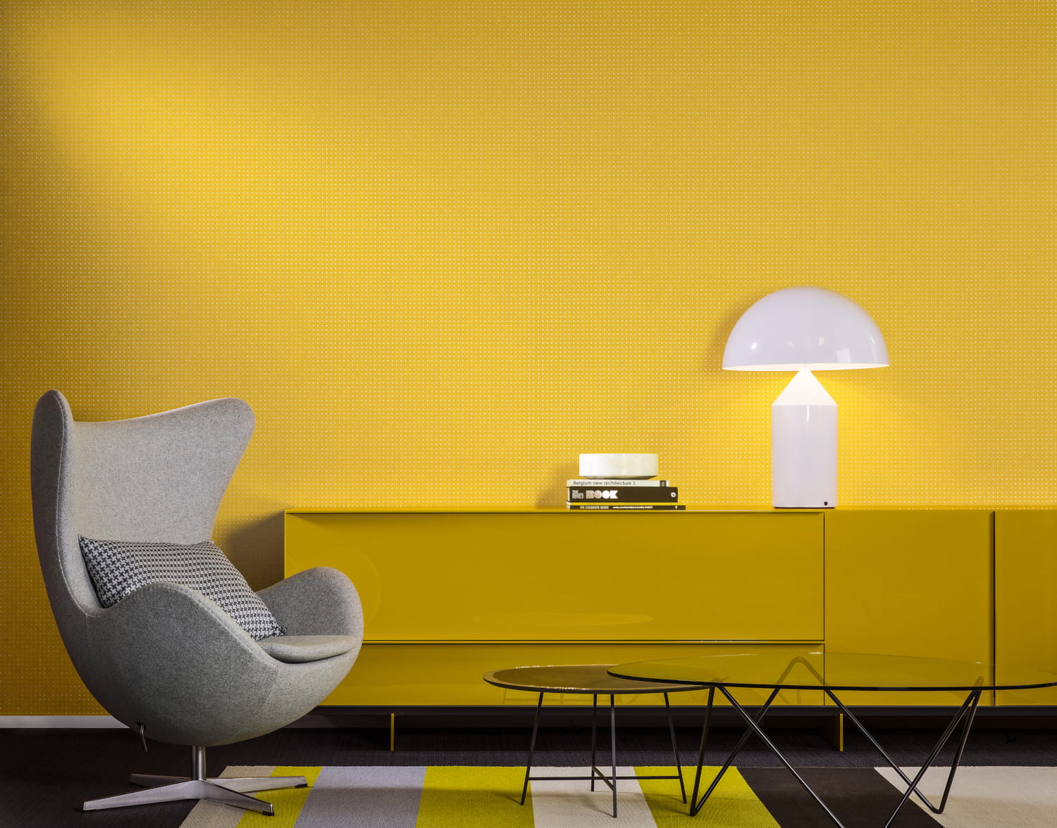 Tapete Dots - 31022 - Yellow Colour of the Sun