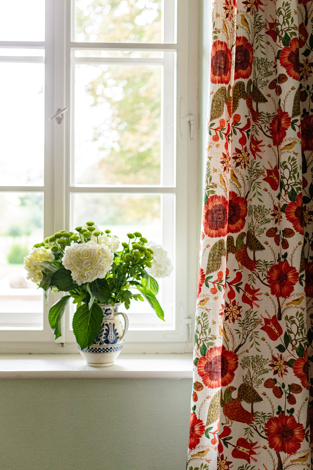 Stoff Szekely Folk - Linen - FB00040