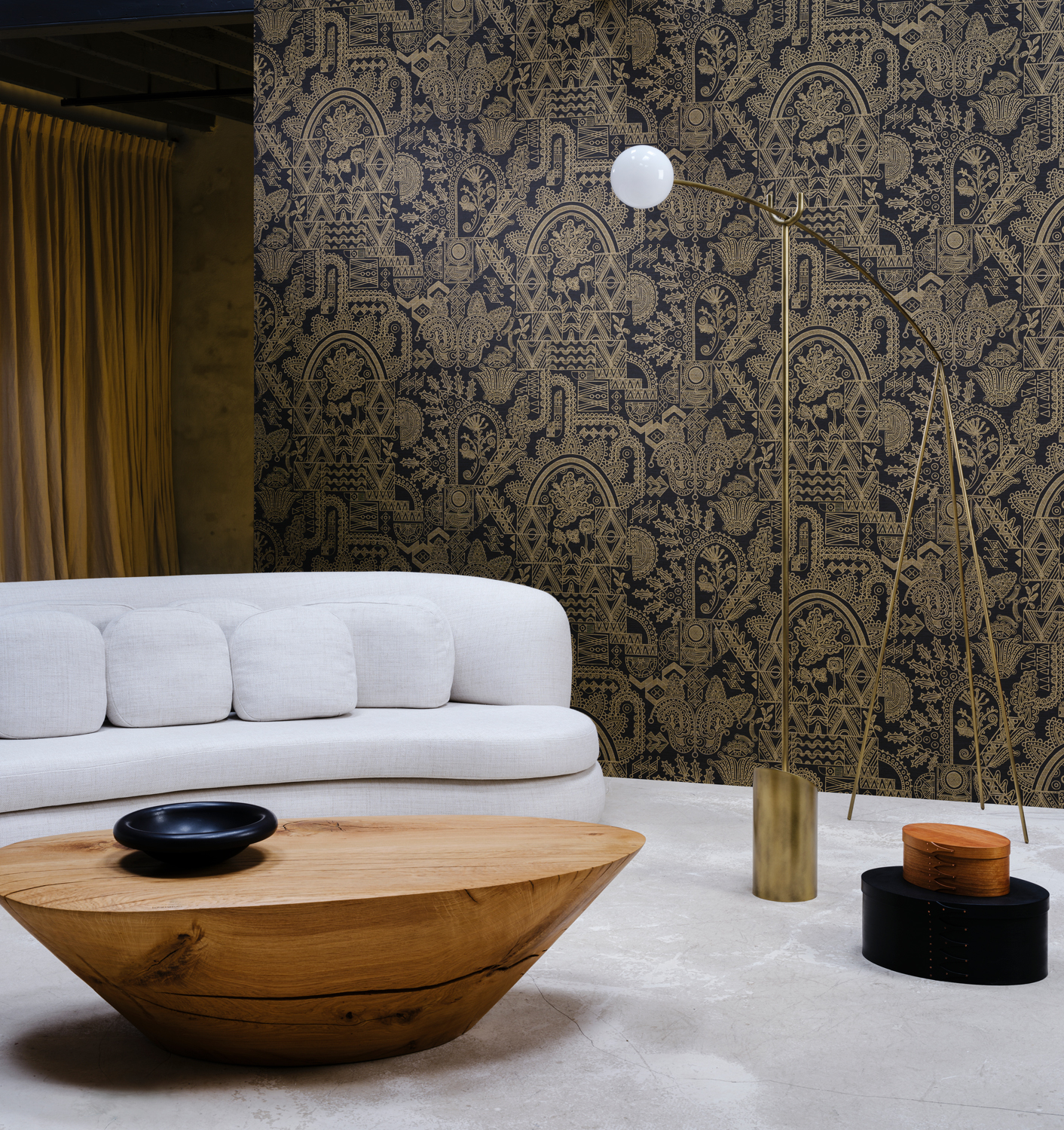 Tapete Joie - Black/ Gold