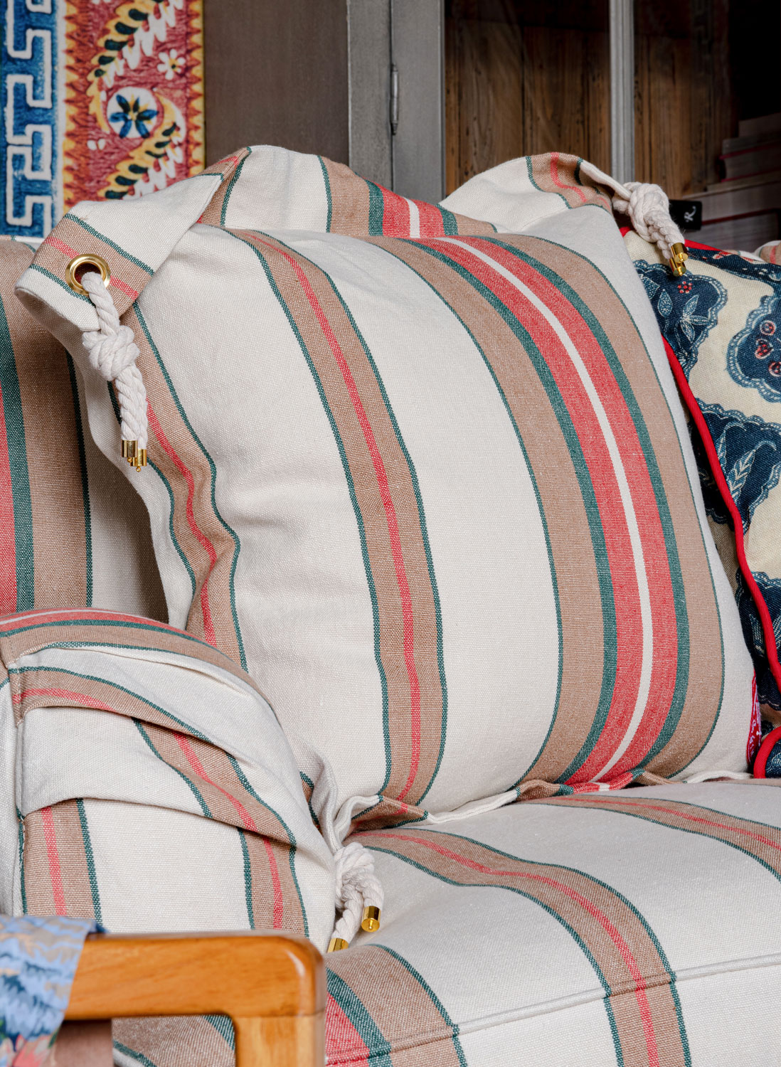 Herina Stripe Cushion