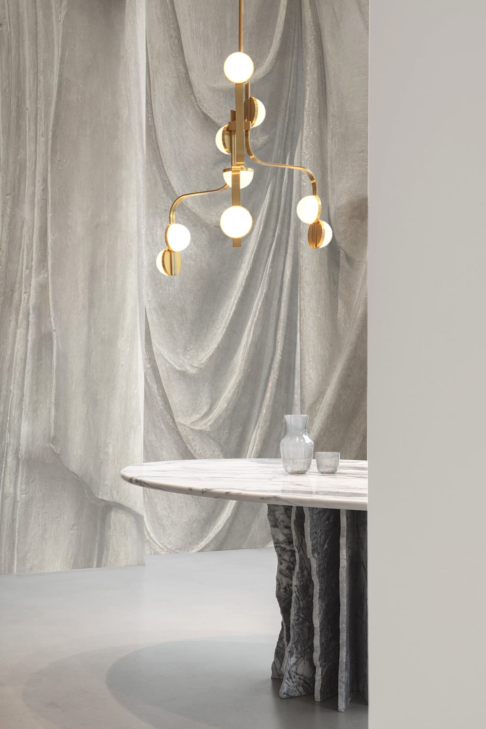 Wandbild Fold - Stone