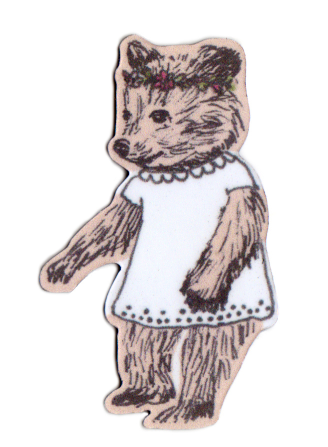 Magnet Girl Bear