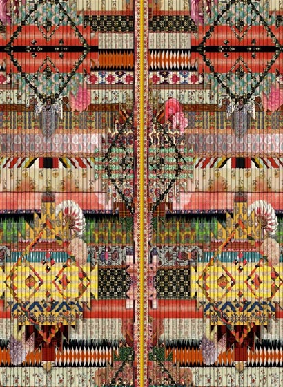 Wandbild Fetiche - Arlequin