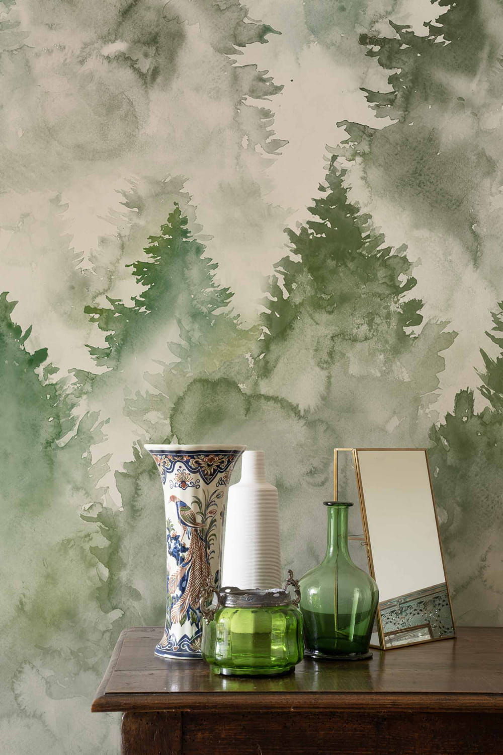 Wandbild Mendia - Menta