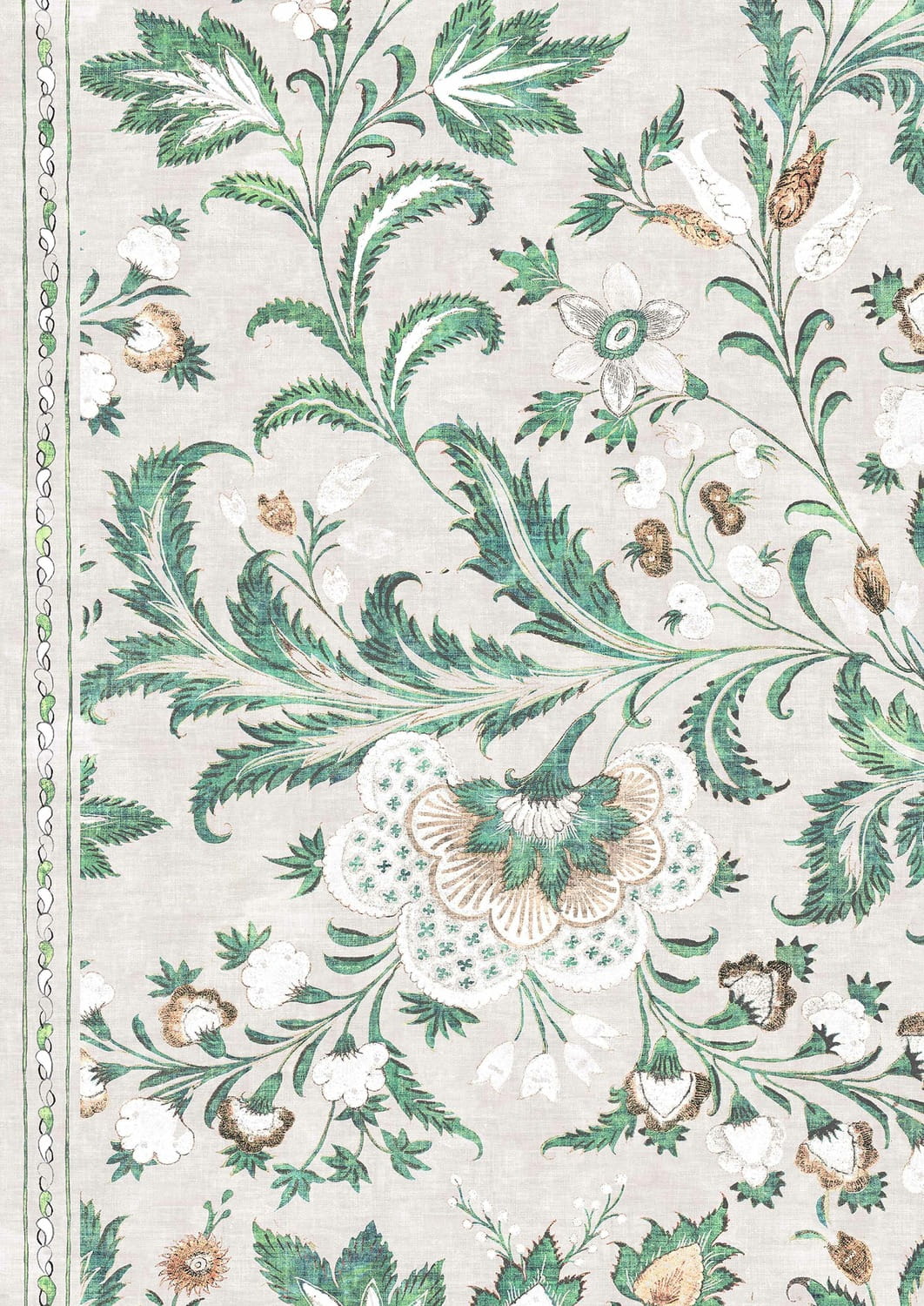 Fabric Coromandel - Malachite