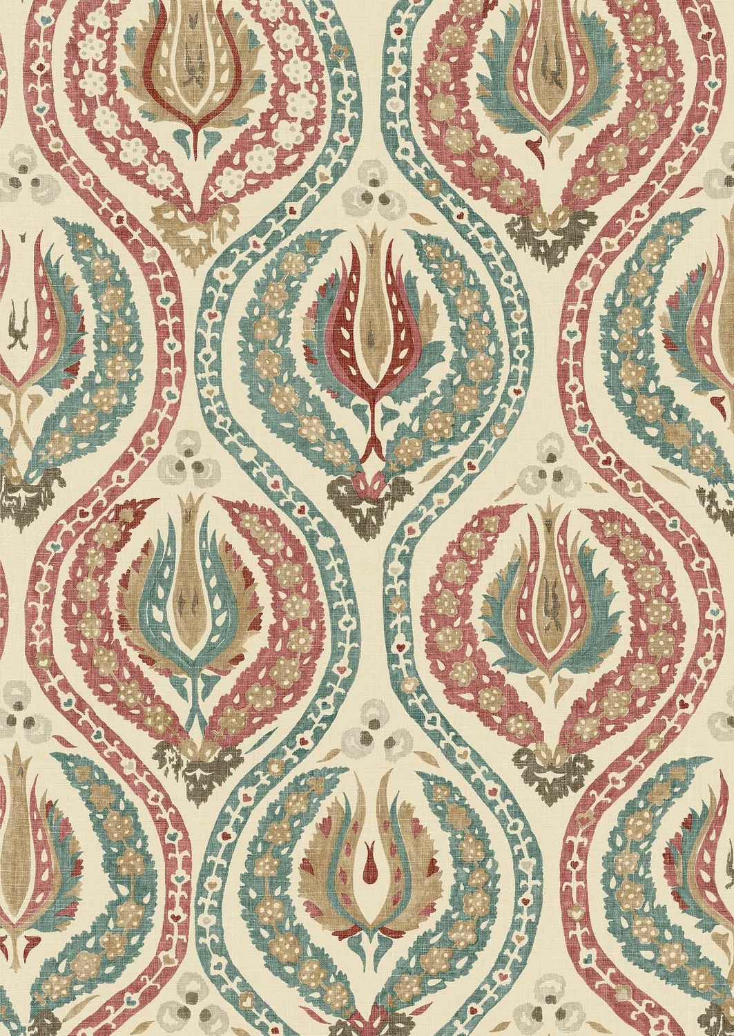 Fabric Benaki - Mulberry Blue