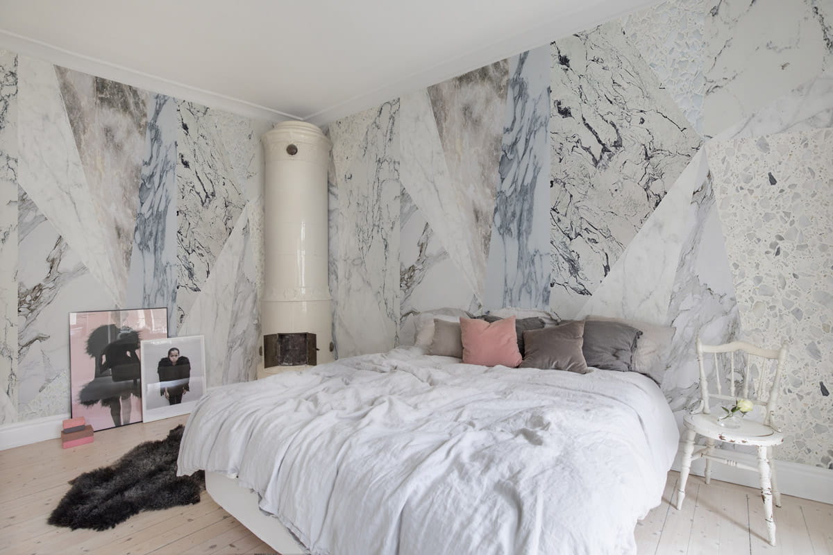 Wandbild Big Diamond Marble