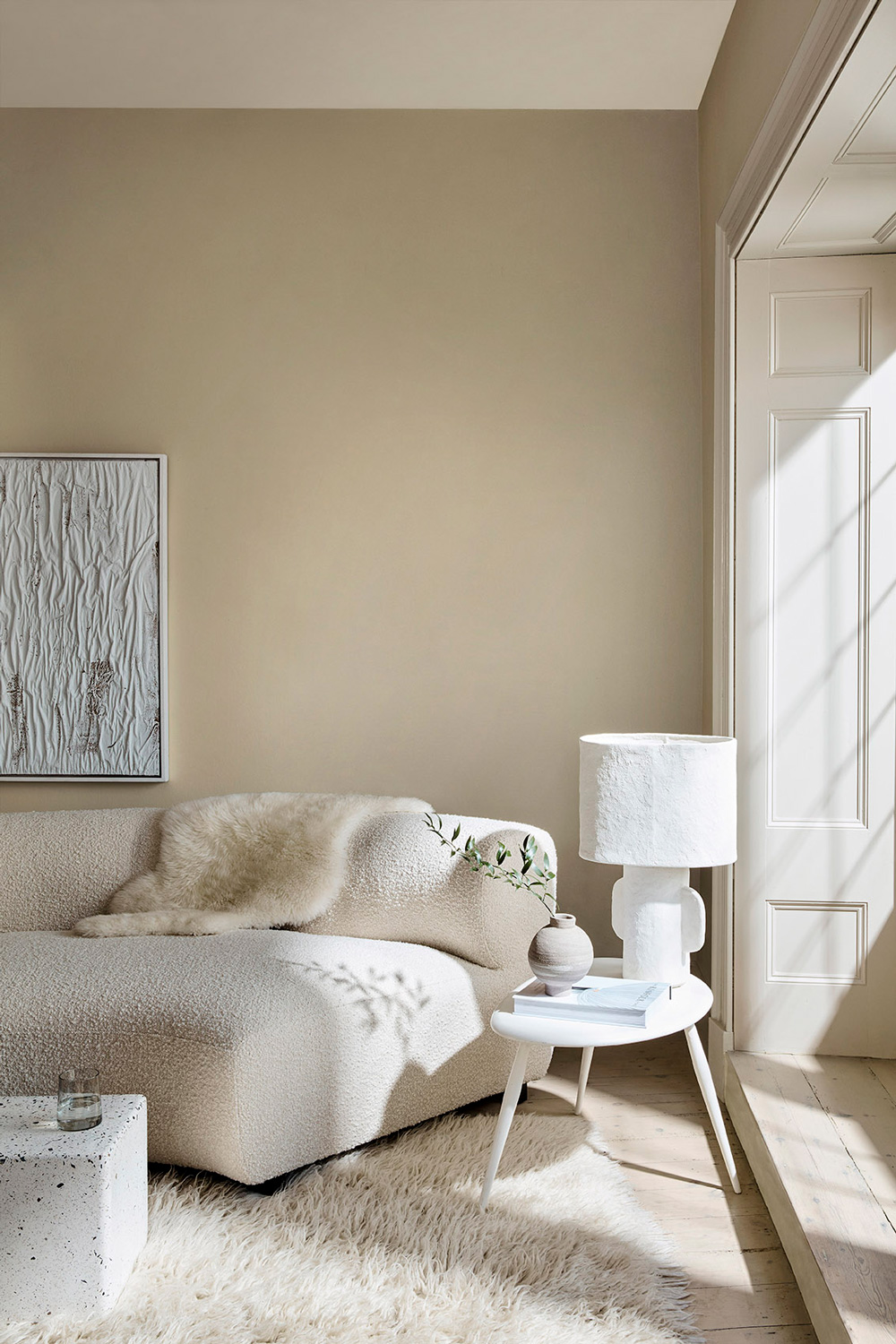 Musterdose Little Greene - Silent White Deep 331 - 0,06l