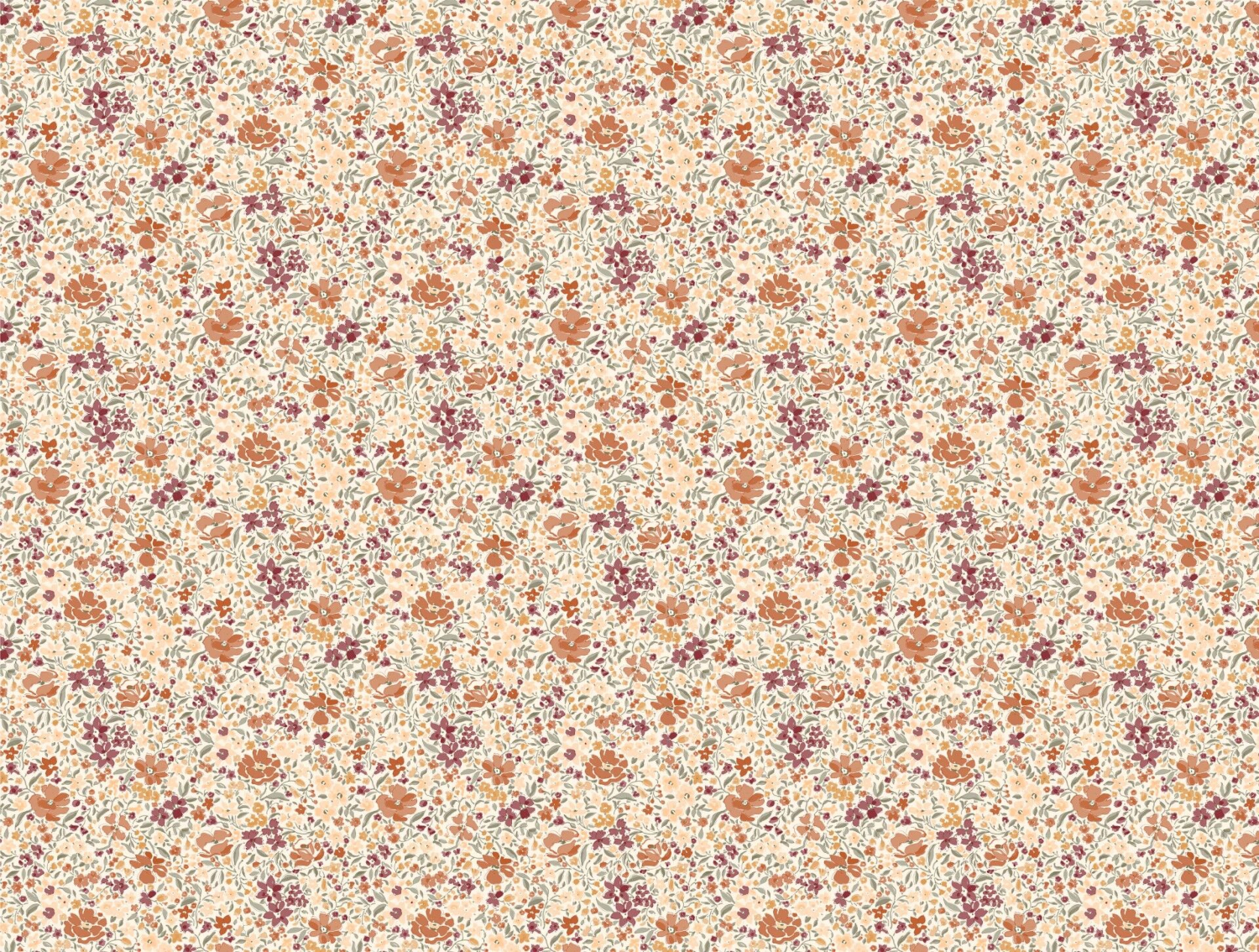 Tapete Fleurettes - Prairie