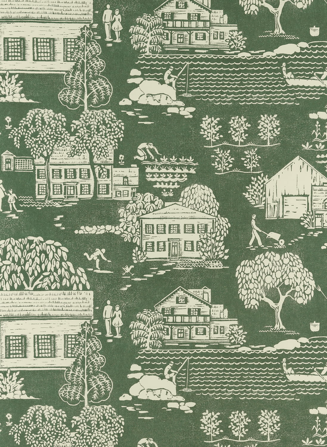 Tapete Farmingdale - green