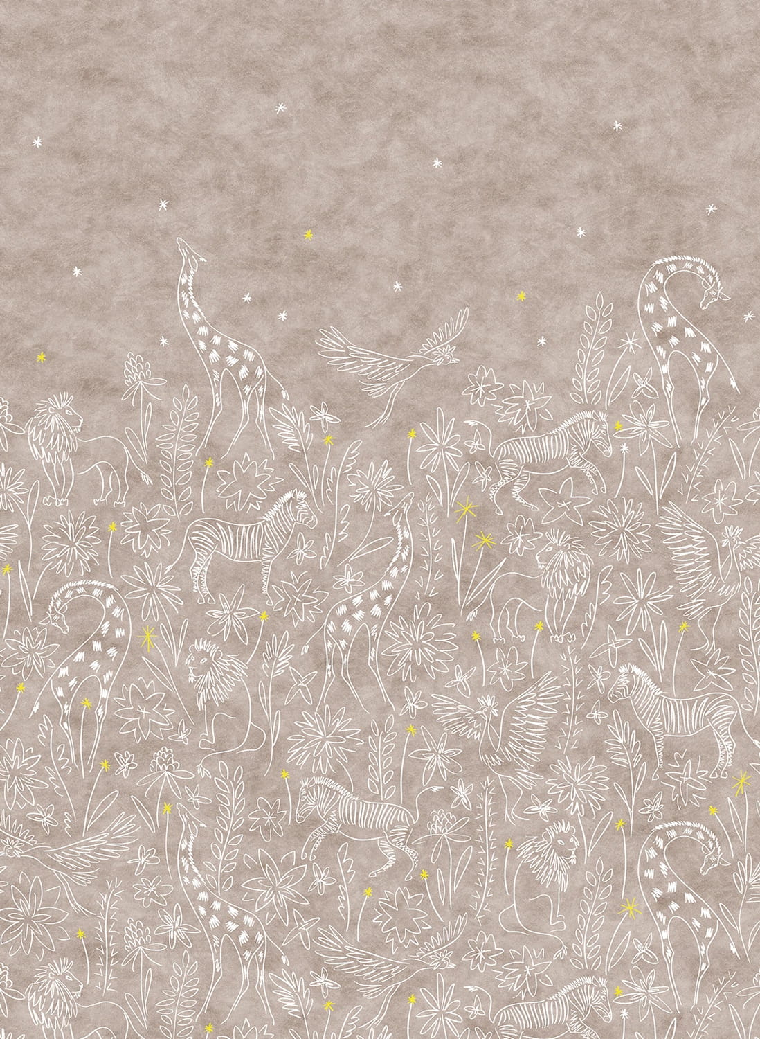 Wandbild Serengeti - Jour