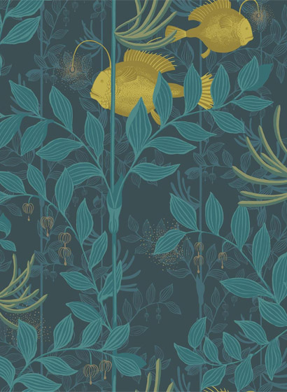 Tapete Nautilus - Dark Blue