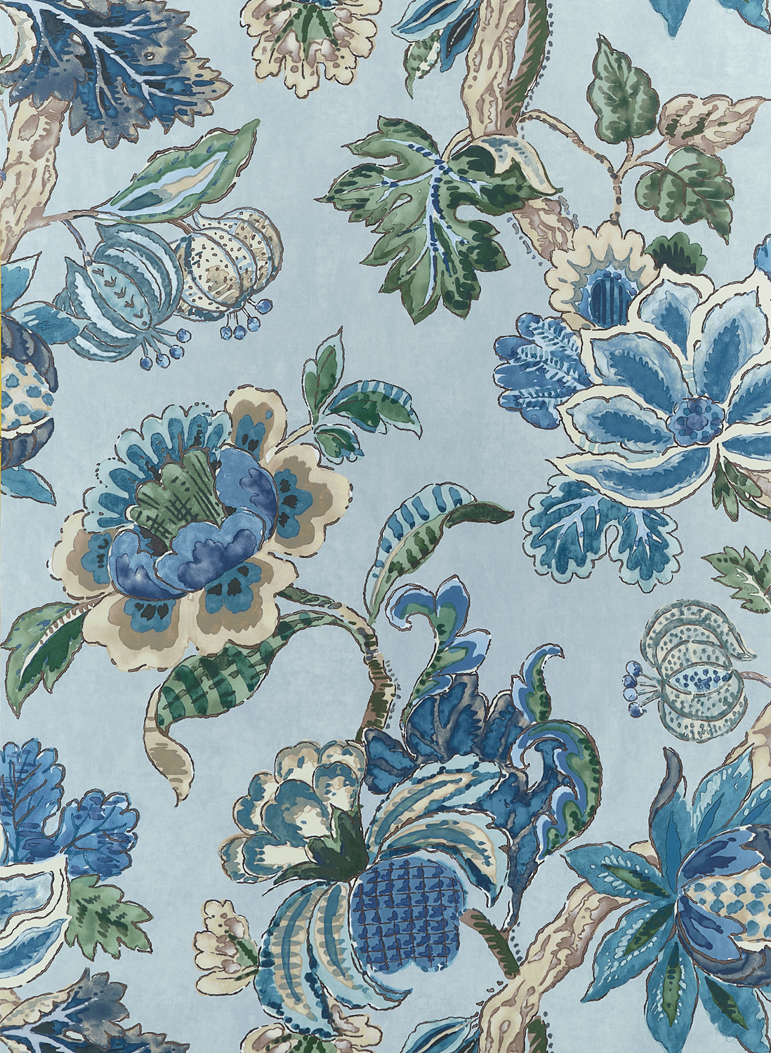 Tapete Stockbridge - Blue